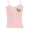 Juniors 1x1 Rib Spaghetti Strap Tank Thumbnail