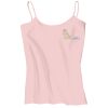 Juniors 1x1 Rib Spaghetti Strap Tank Thumbnail