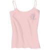 Juniors 1x1 Rib Spaghetti Strap Tank Thumbnail