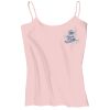 Juniors 1x1 Rib Spaghetti Strap Tank Thumbnail