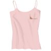 Juniors 1x1 Rib Spaghetti Strap Tank Thumbnail