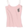 Juniors 1x1 Rib Spaghetti Strap Tank Thumbnail