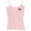 Juniors 1x1 Rib Spaghetti Strap Tank Thumbnail