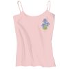 Juniors 1x1 Rib Spaghetti Strap Tank Thumbnail