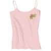Juniors 1x1 Rib Spaghetti Strap Tank Thumbnail
