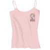 Juniors 1x1 Rib Spaghetti Strap Tank Thumbnail