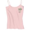 Juniors 1x1 Rib Spaghetti Strap Tank Thumbnail