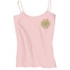 Juniors 1x1 Rib Spaghetti Strap Tank Thumbnail