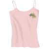 Juniors 1x1 Rib Spaghetti Strap Tank Thumbnail