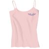 Juniors 1x1 Rib Spaghetti Strap Tank Thumbnail