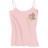 Juniors 1x1 Rib Spaghetti Strap Tank Thumbnail