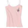 Juniors 1x1 Rib Spaghetti Strap Tank Thumbnail