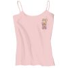 Juniors 1x1 Rib Spaghetti Strap Tank Thumbnail