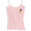 Juniors 1x1 Rib Spaghetti Strap Tank Thumbnail