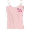Juniors 1x1 Rib Spaghetti Strap Tank Thumbnail