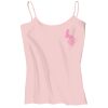 Juniors 1x1 Rib Spaghetti Strap Tank Thumbnail