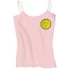 Juniors 1x1 Rib Spaghetti Strap Tank Thumbnail