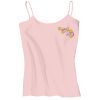 Juniors 1x1 Rib Spaghetti Strap Tank Thumbnail