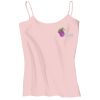 Juniors 1x1 Rib Spaghetti Strap Tank Thumbnail