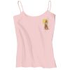 Juniors 1x1 Rib Spaghetti Strap Tank Thumbnail