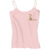 Juniors 1x1 Rib Spaghetti Strap Tank Thumbnail