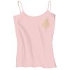 Juniors 1x1 Rib Spaghetti Strap Tank Thumbnail