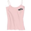 Juniors 1x1 Rib Spaghetti Strap Tank Thumbnail