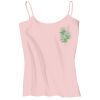 Juniors 1x1 Rib Spaghetti Strap Tank Thumbnail