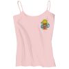 Juniors 1x1 Rib Spaghetti Strap Tank Thumbnail