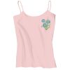 Juniors 1x1 Rib Spaghetti Strap Tank Thumbnail