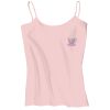Juniors 1x1 Rib Spaghetti Strap Tank Thumbnail