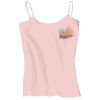Juniors 1x1 Rib Spaghetti Strap Tank Thumbnail