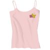 Juniors 1x1 Rib Spaghetti Strap Tank Thumbnail