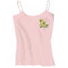 Juniors 1x1 Rib Spaghetti Strap Tank Thumbnail