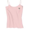 Juniors 1x1 Rib Spaghetti Strap Tank Thumbnail