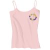 Juniors 1x1 Rib Spaghetti Strap Tank Thumbnail