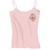 Juniors 1x1 Rib Spaghetti Strap Tank Thumbnail