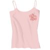 Juniors 1x1 Rib Spaghetti Strap Tank Thumbnail