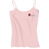 Juniors 1x1 Rib Spaghetti Strap Tank Thumbnail