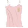 Juniors 1x1 Rib Spaghetti Strap Tank Thumbnail