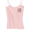 Juniors 1x1 Rib Spaghetti Strap Tank Thumbnail
