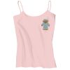 Juniors 1x1 Rib Spaghetti Strap Tank Thumbnail