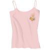 Juniors 1x1 Rib Spaghetti Strap Tank Thumbnail