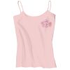 Juniors 1x1 Rib Spaghetti Strap Tank Thumbnail