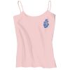 Juniors 1x1 Rib Spaghetti Strap Tank Thumbnail