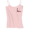 Juniors 1x1 Rib Spaghetti Strap Tank Thumbnail