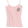 Juniors 1x1 Rib Spaghetti Strap Tank Thumbnail