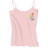 Juniors 1x1 Rib Spaghetti Strap Tank Thumbnail