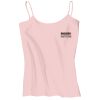 Juniors 1x1 Rib Spaghetti Strap Tank Thumbnail
