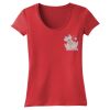 Juniors 60/40 Scoop Tee Thumbnail